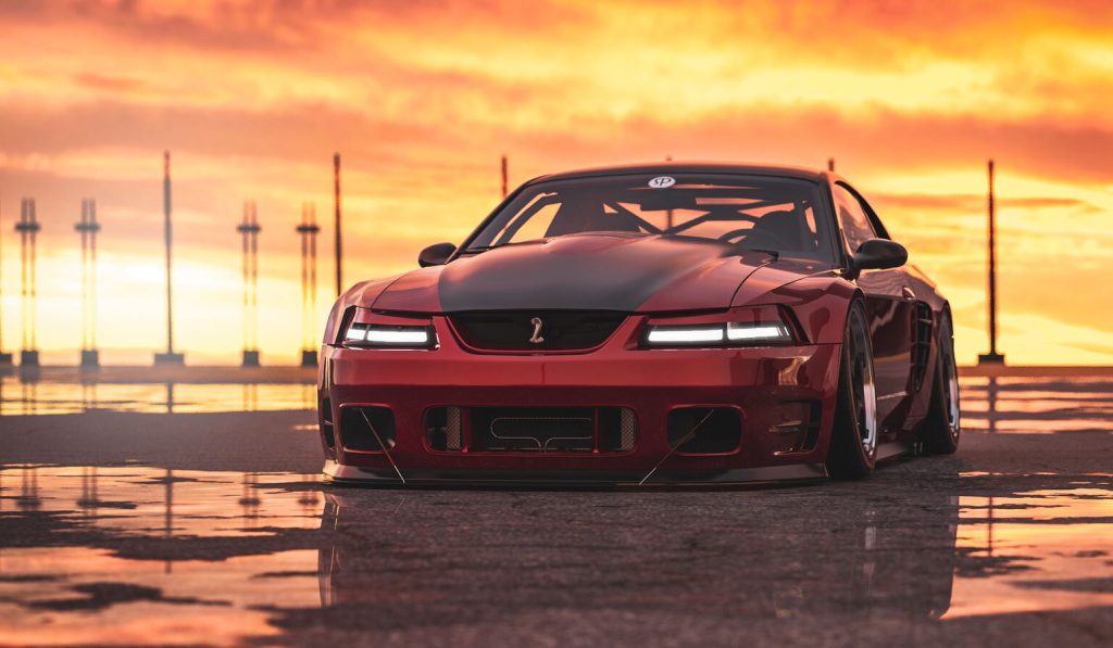 ford-mustang-cobra-r-gets-jdm-widebody-look-in-sn95-epic-rendering