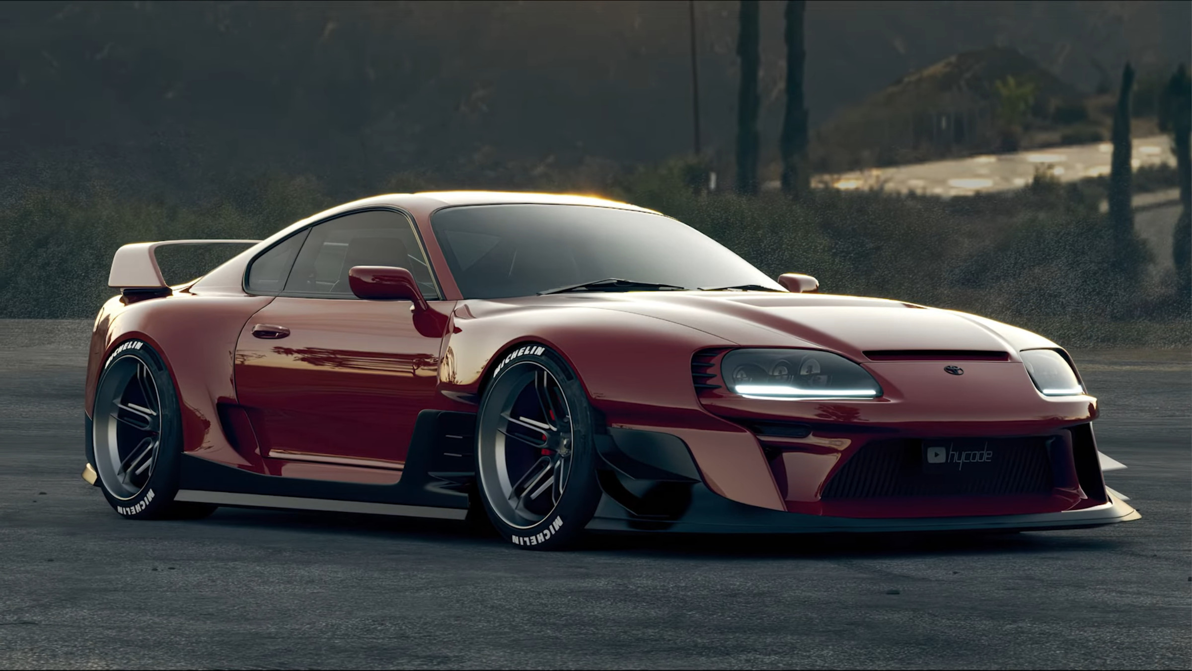 Mk4 Toyota Supra Coke Bottle Supercar Is An Epic Widebody Rendering