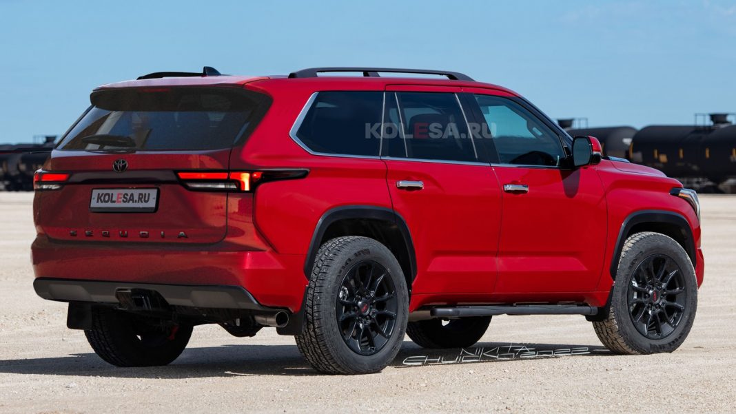 AllNew 2023 Toyota Sequoia Gets Accurately Rendered Ahead of Hot Debut