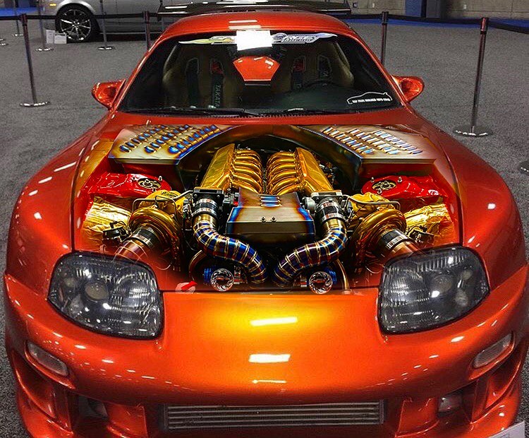 V12 Twin Turbo Toyota Supra Unleashing Power With V12 Twins V12 Twin Turbo Toyota Supra Unleashing Power With V12 Twins