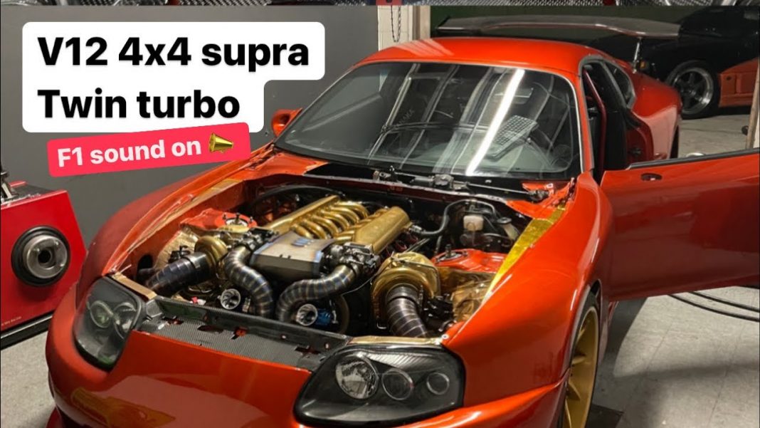 mk4-supra-with-twin-turbo-v12-has-nissan-gt-r-awd-makes-1000-hp-on-dyno