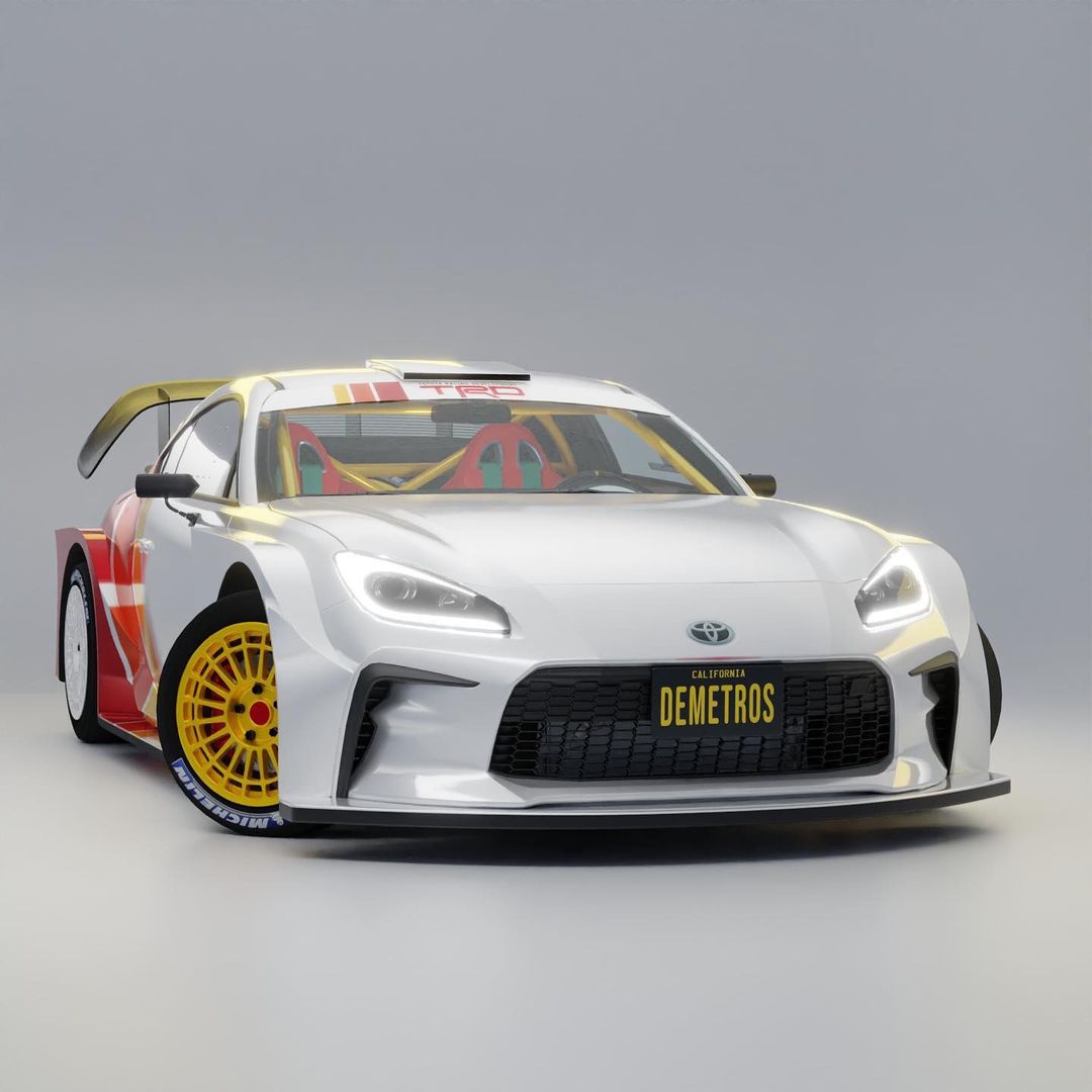 2022 Toyota GR86 WRC Channels Its Inner Rally Car with Aggressive CGI ...