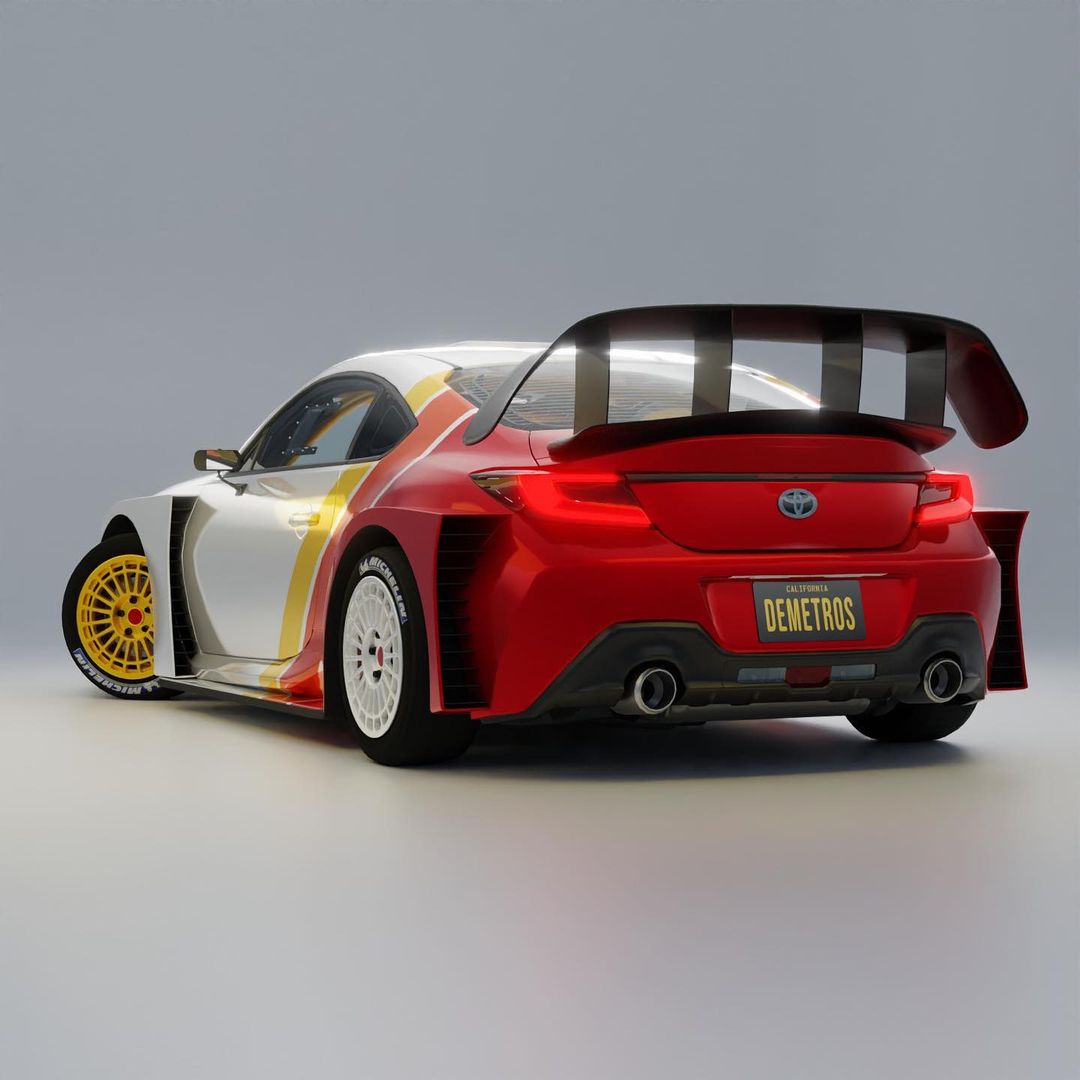 2022 Toyota GR86 WRC Channels Its Inner Rally Car with Aggressive CGI ...