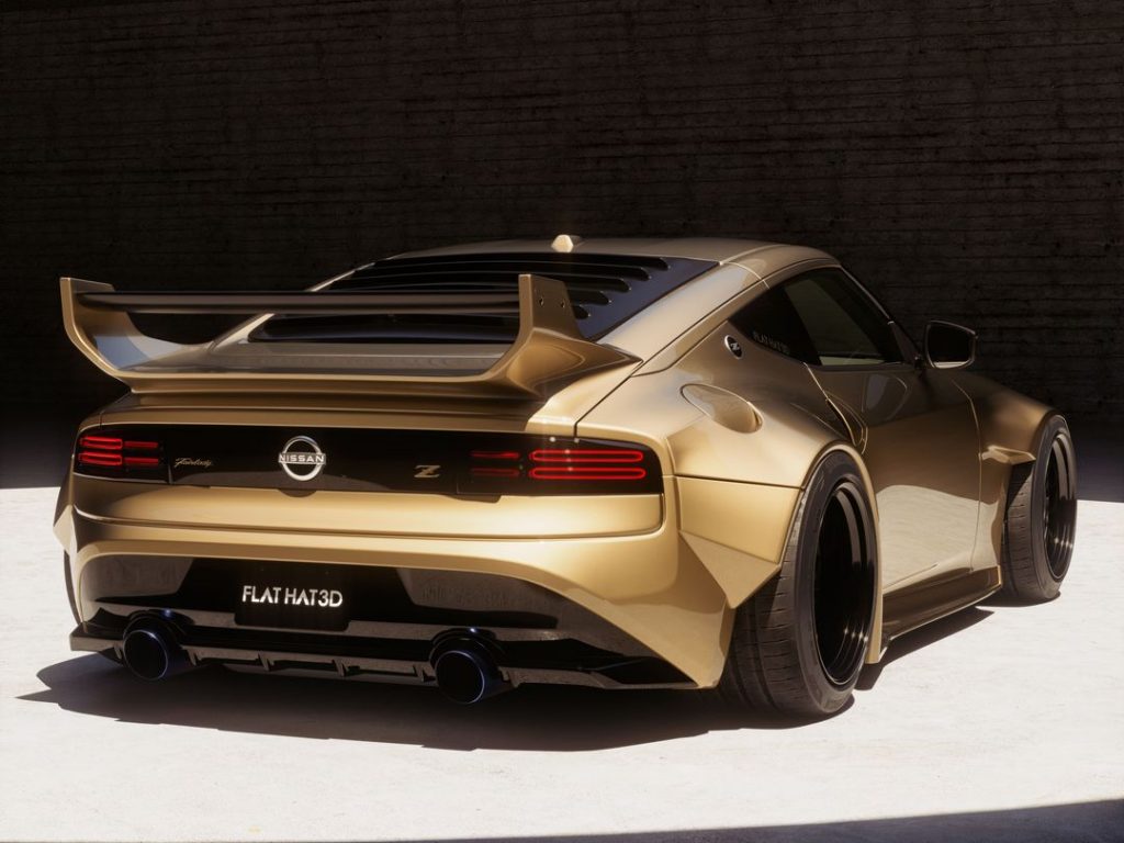 2024 Nissan Z Nismo Unofficial Concept Sports the HighMount Rear Wing