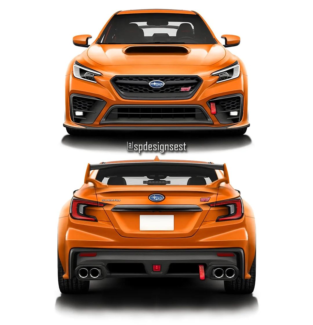 2023 Subaru WRX STI Gets Digitally Reborn as EV Plans Lie Ahead