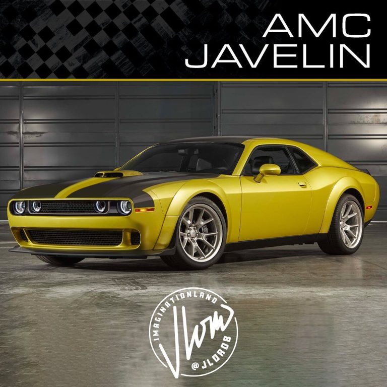 Modern AMC Javelin Builds on Hellcat Bones with SemiFastback CGI Roof