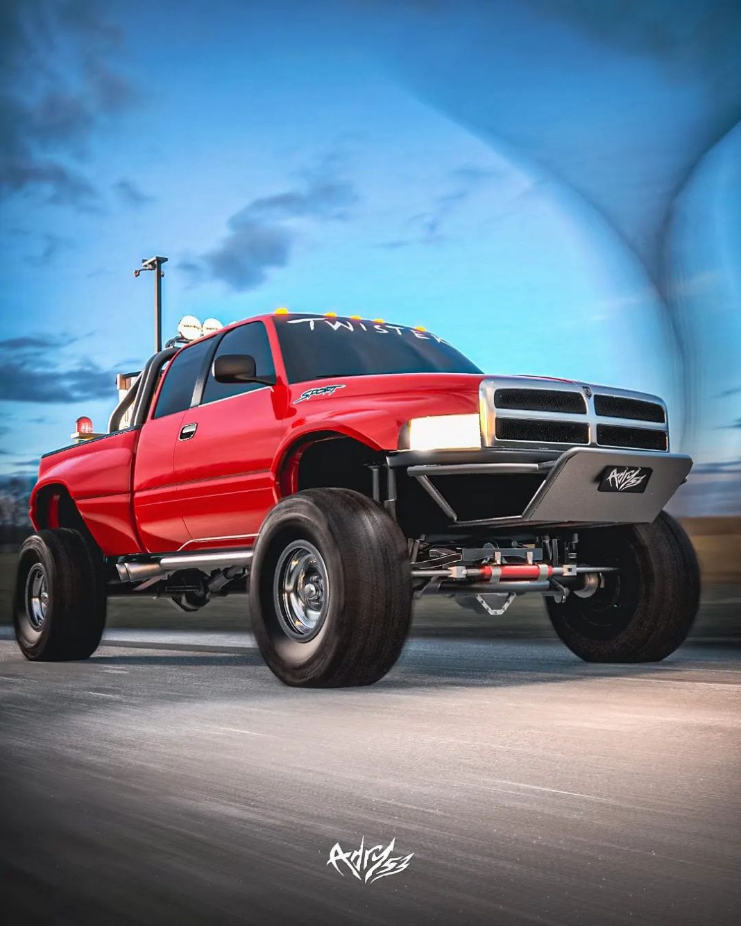 Twister 2 Sequel's Dodge Ram Storm Hunter Truck Grows Meaner in