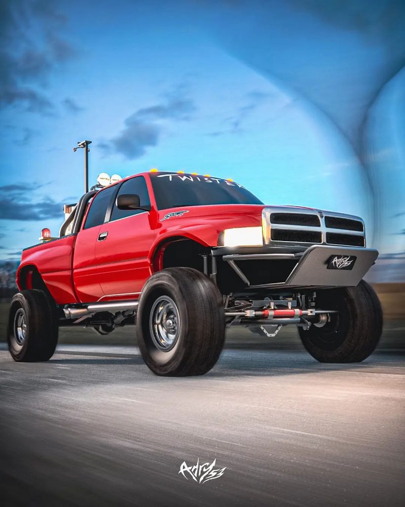 Twister 2 Sequel's Dodge Ram Storm Hunter Truck Grows Meaner in