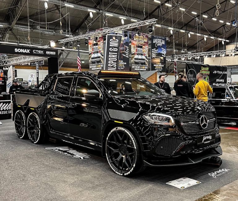 6X6 Mercedes X Class: The Ultimate Pickup Transformation - 9yxt742