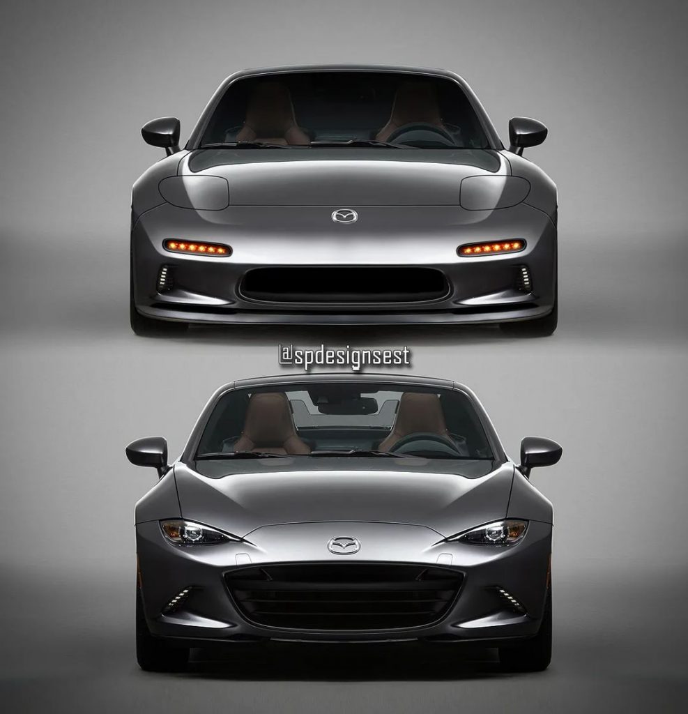 Mazda MX-5 Miata concept proposes a rotary engine hybrid