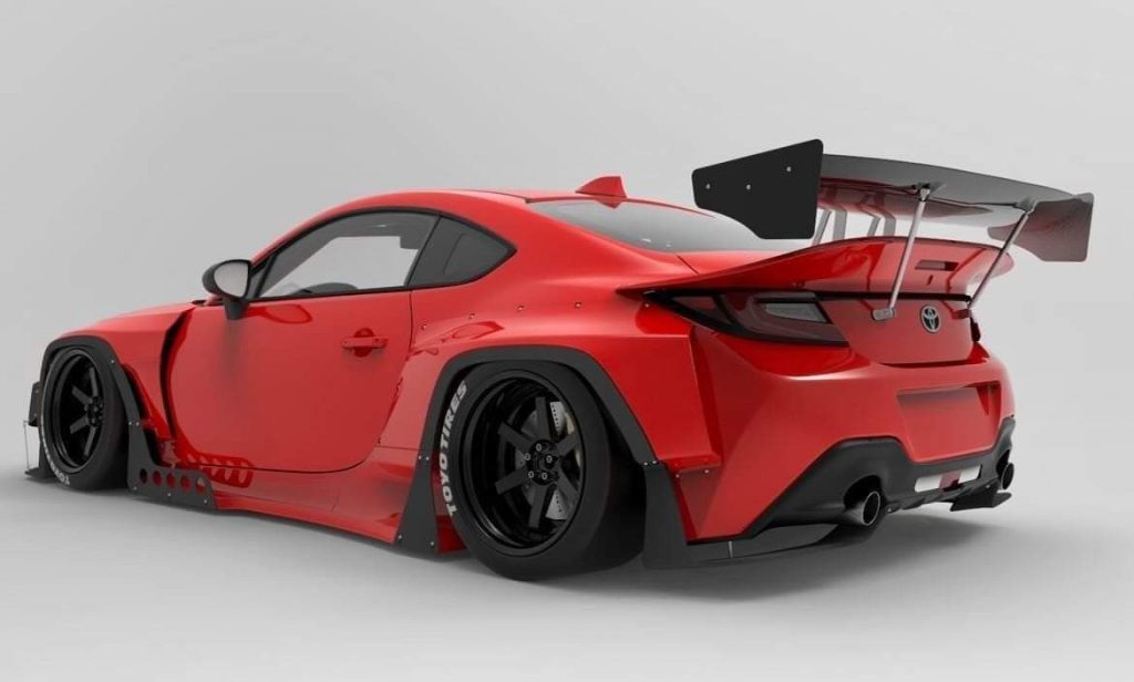 New Pandem Rocket Bunny Toyota GR86 Widebody V1.5 Adds Duckbill and Massive Wing for Full Aero
