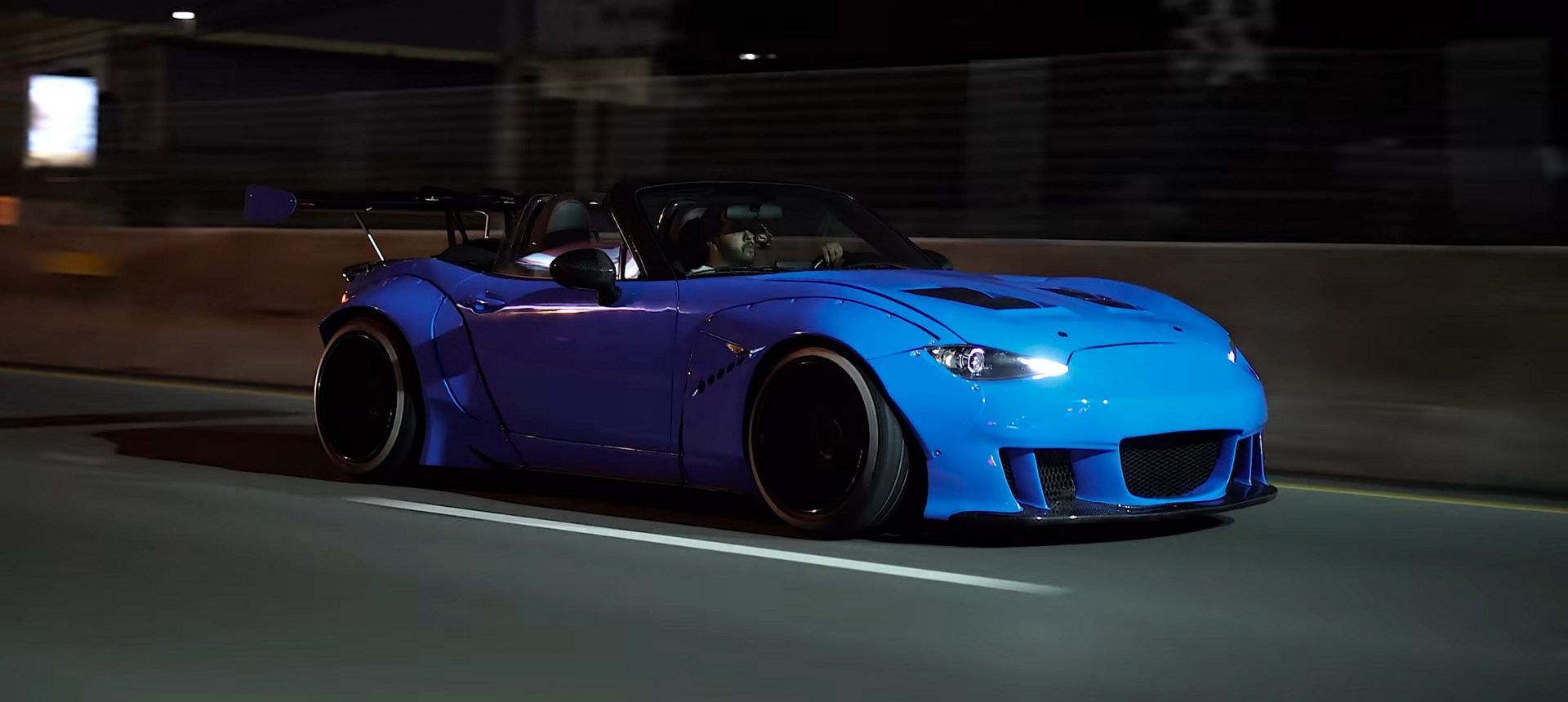 Widebody Mazda MX5 Miata ND Rocket Bunny With Carbon Bits Meets Custom Pandem Honda S2000