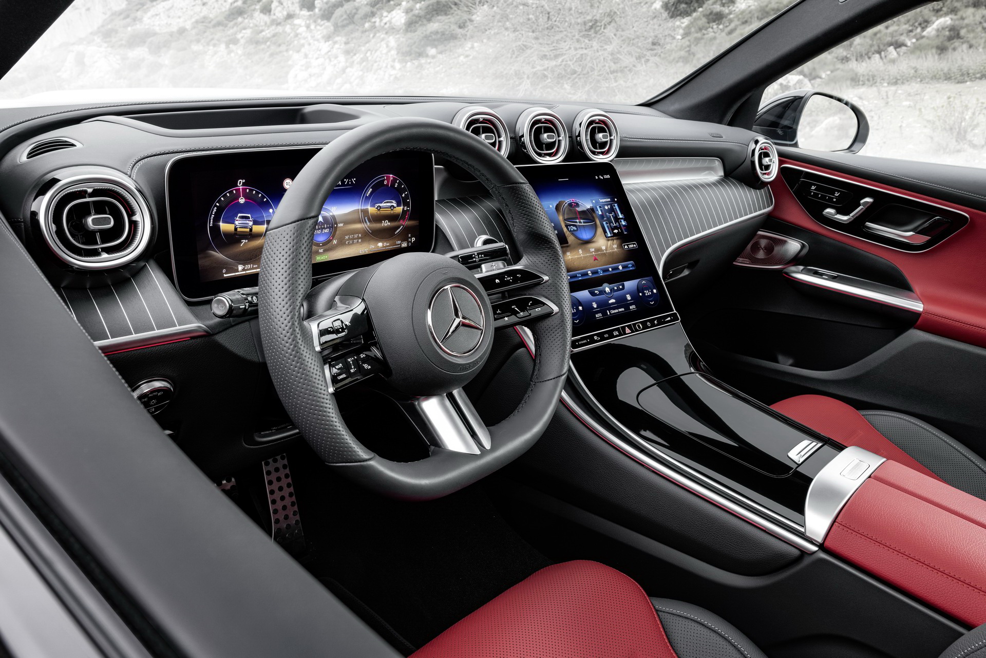 2023 MercedesBenz GLC Coupe Rendering Previews Elegant BMW X4 Rival