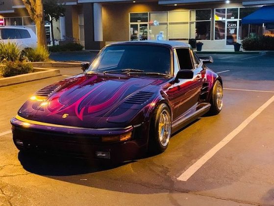 Cali Euro Lowrider Porsche 911 Slantnose Is an Unicorn on Dayton Wire ...