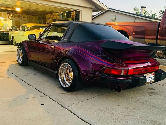 Cali Euro Lowrider Porsche 911 Slantnose Is an Unicorn on Dayton Wire ...