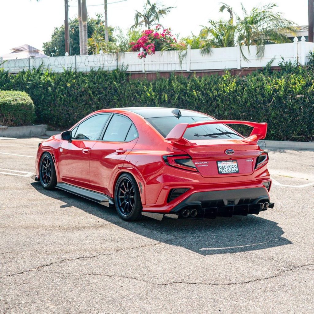 HomeMade 2022 WRX "STI" Gets ExGen Wing, Is a Protest Build Aimed at
