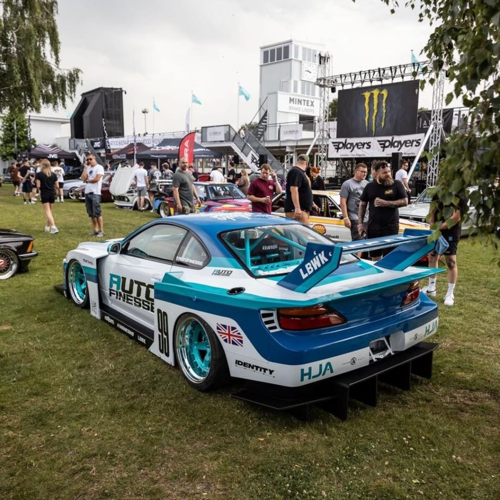 This British Liberty Walk S15 Silvia Used to Be Endless' 9s Drag Car