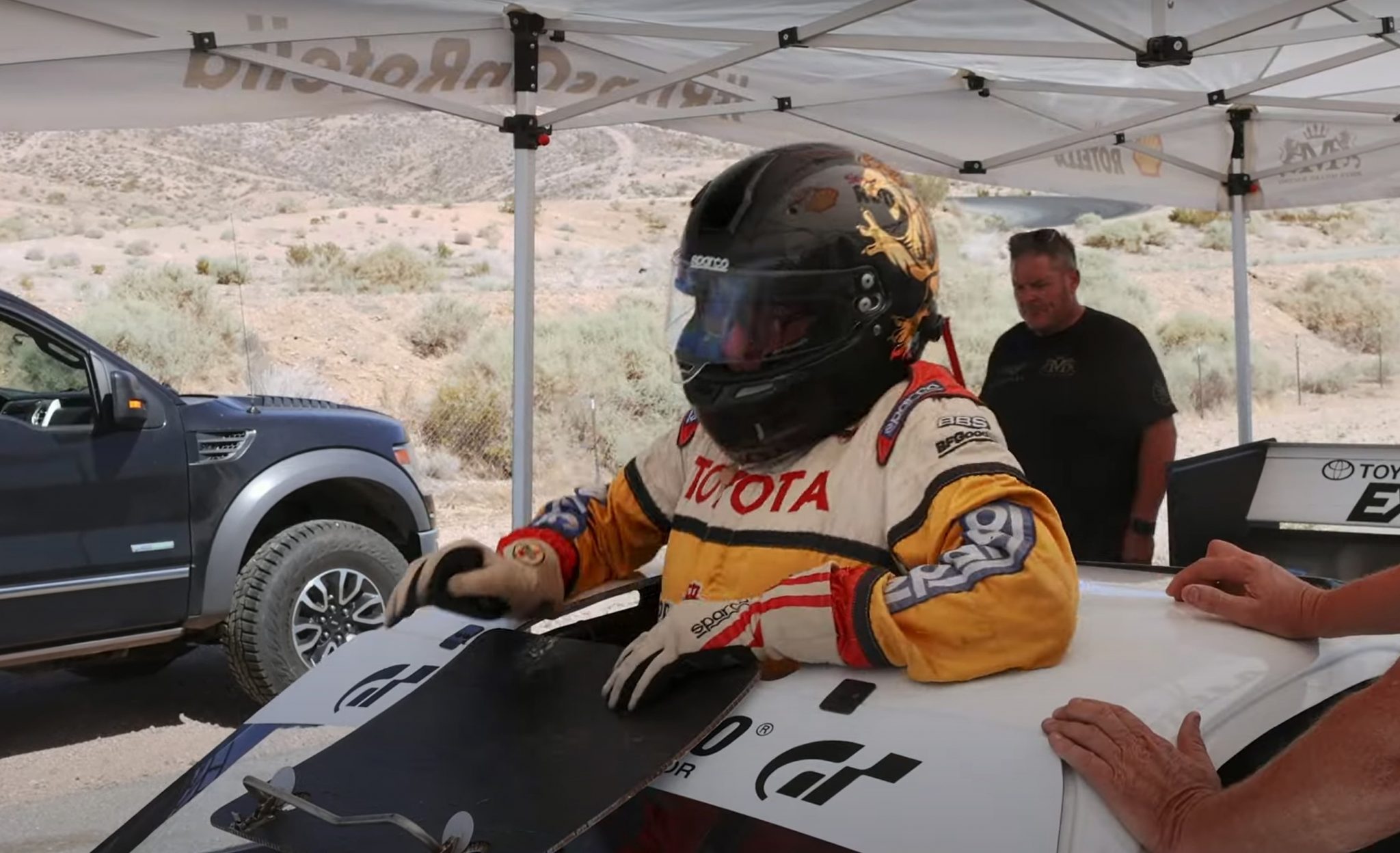 Iconic 1998 Toyota Tacoma Pikes Peak Winner Hits The Track After Ten Years