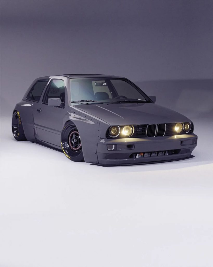 Low Style R32 Project 8 R32 Nissan GT-R Wagon Is a Low-Riding Widebody VW Passat Rendering