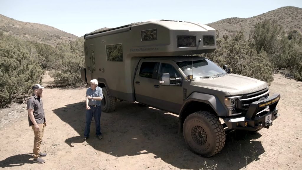 Jay Leno Is Blown Away by EarthRoamer LTi, the F-550 Carbon Fiber Camper