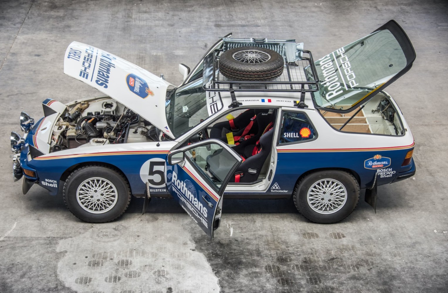 1978 Porsche 924 Safari Puts On Its Rally Helmet in Forbidden Rothmans ...