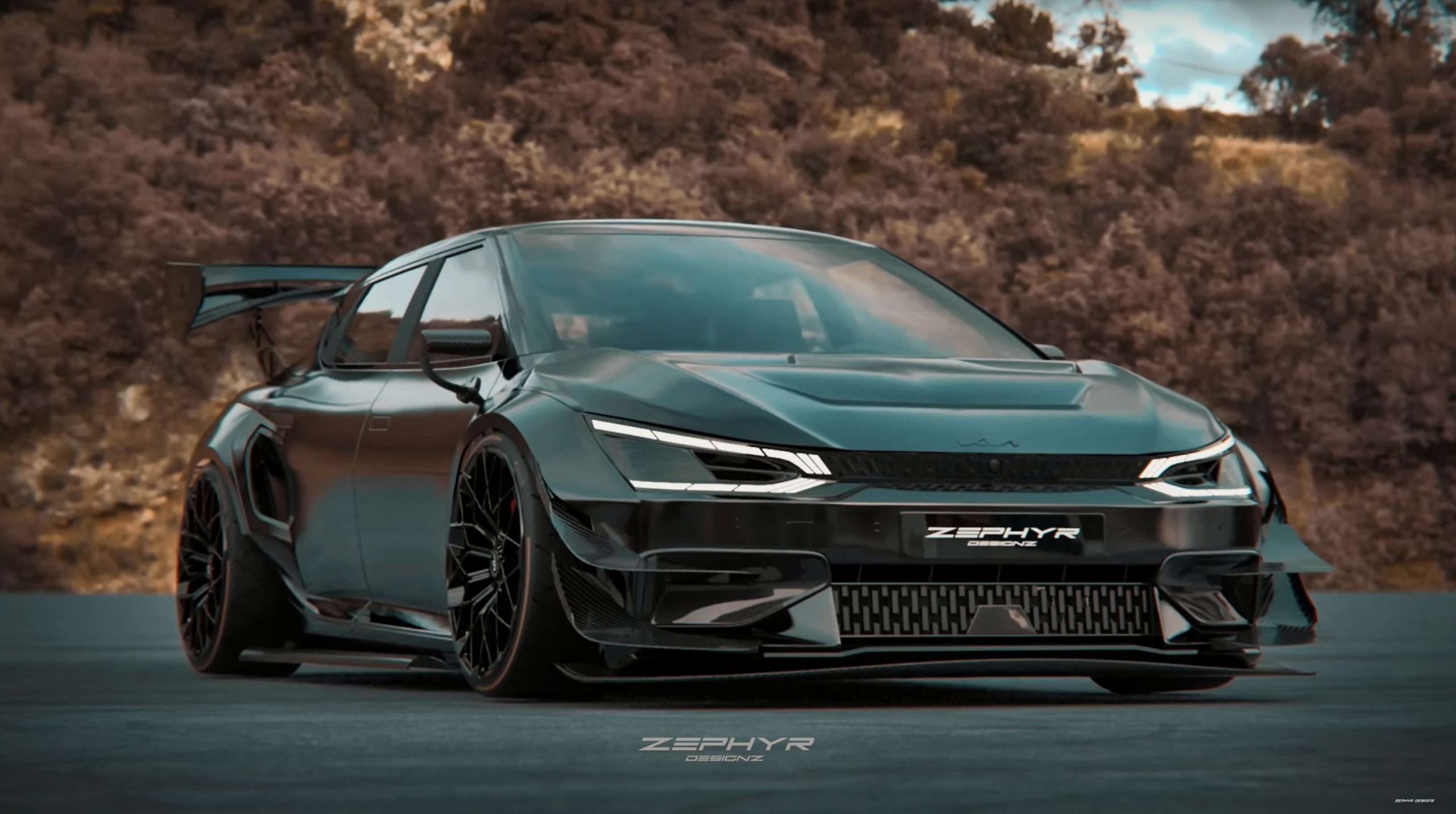 Widebody Hyundai Ioniq 5 Goes Full DTM in CGI Electric Tuning, Kia EV6 ...