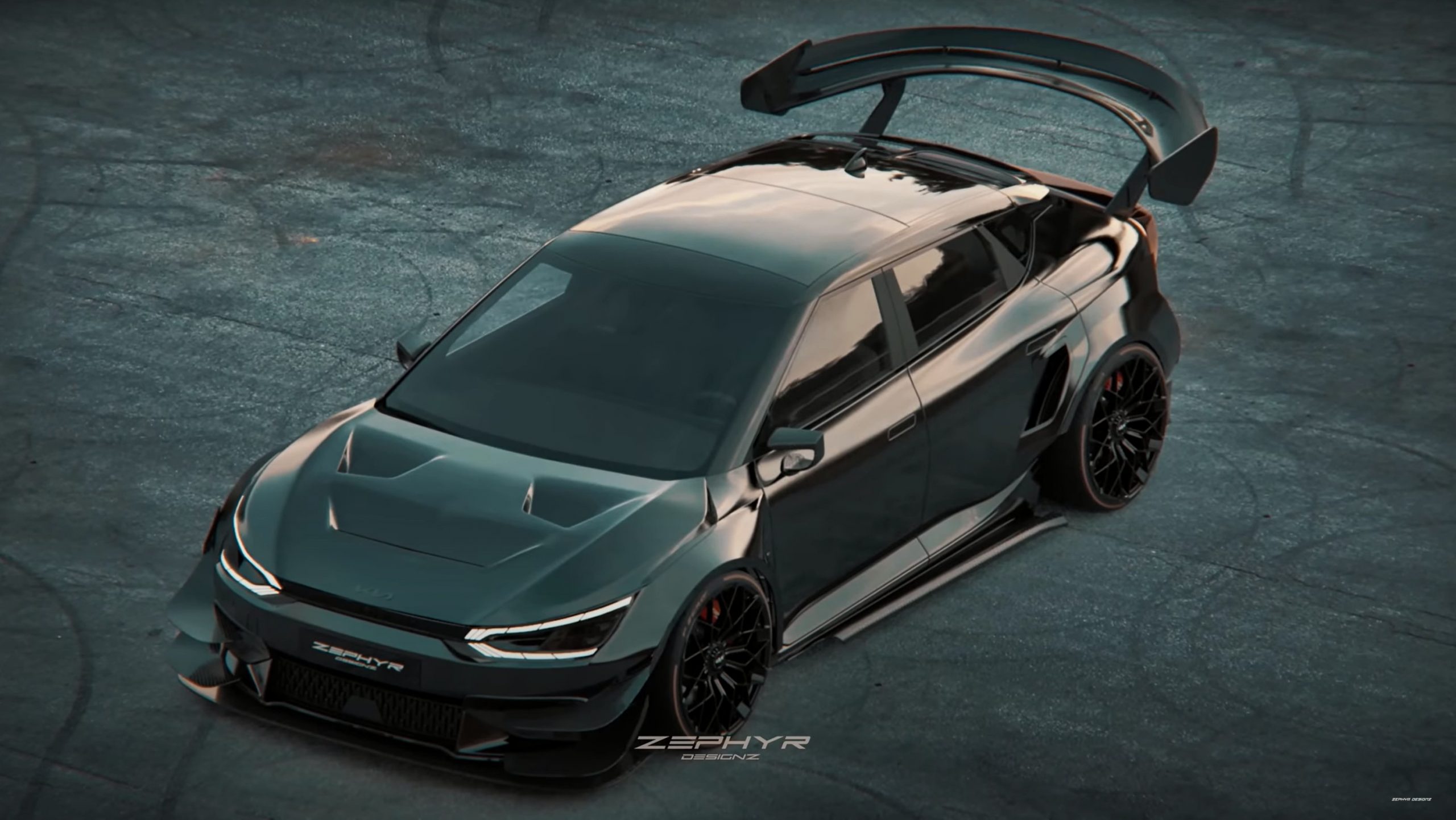 Widebody Hyundai Ioniq 5 Goes Full DTM in CGI Electric Tuning, Kia EV6 ...