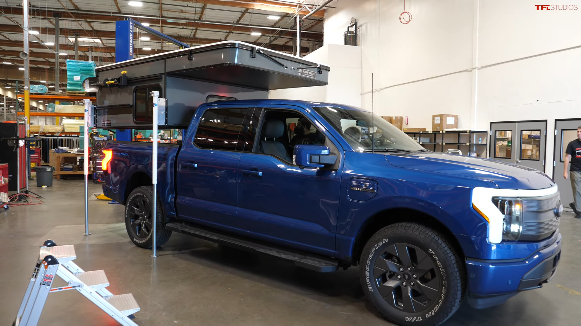 Ford F150 Lightning Turns into EV Camper in Preparation for Alaska