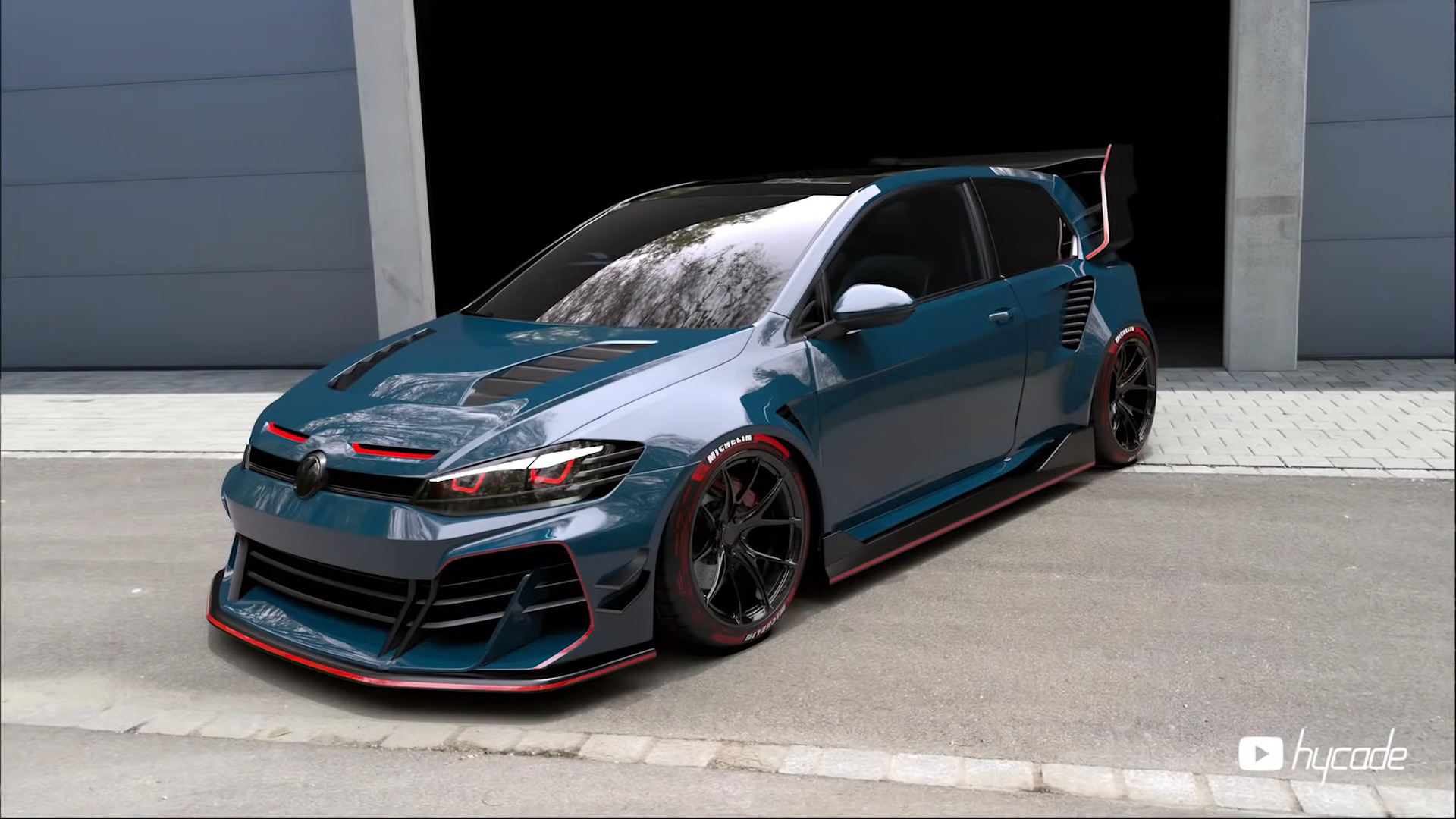 VW Golf 7 GTI Iridium Wide Body Kit