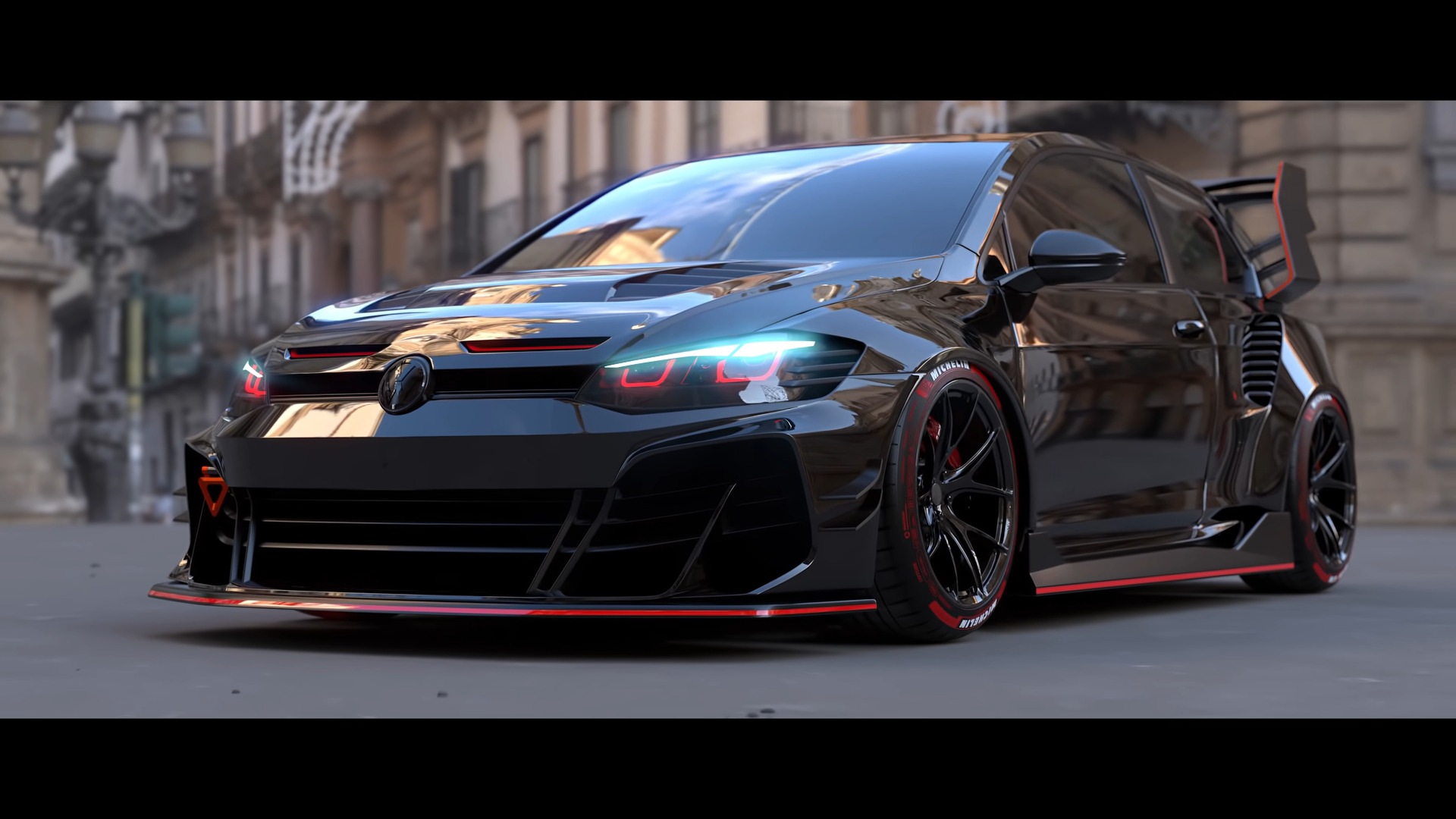 VW Golf 7 GTI "Hardcore Widebody" Is Hycade's Rendering Masterpiece