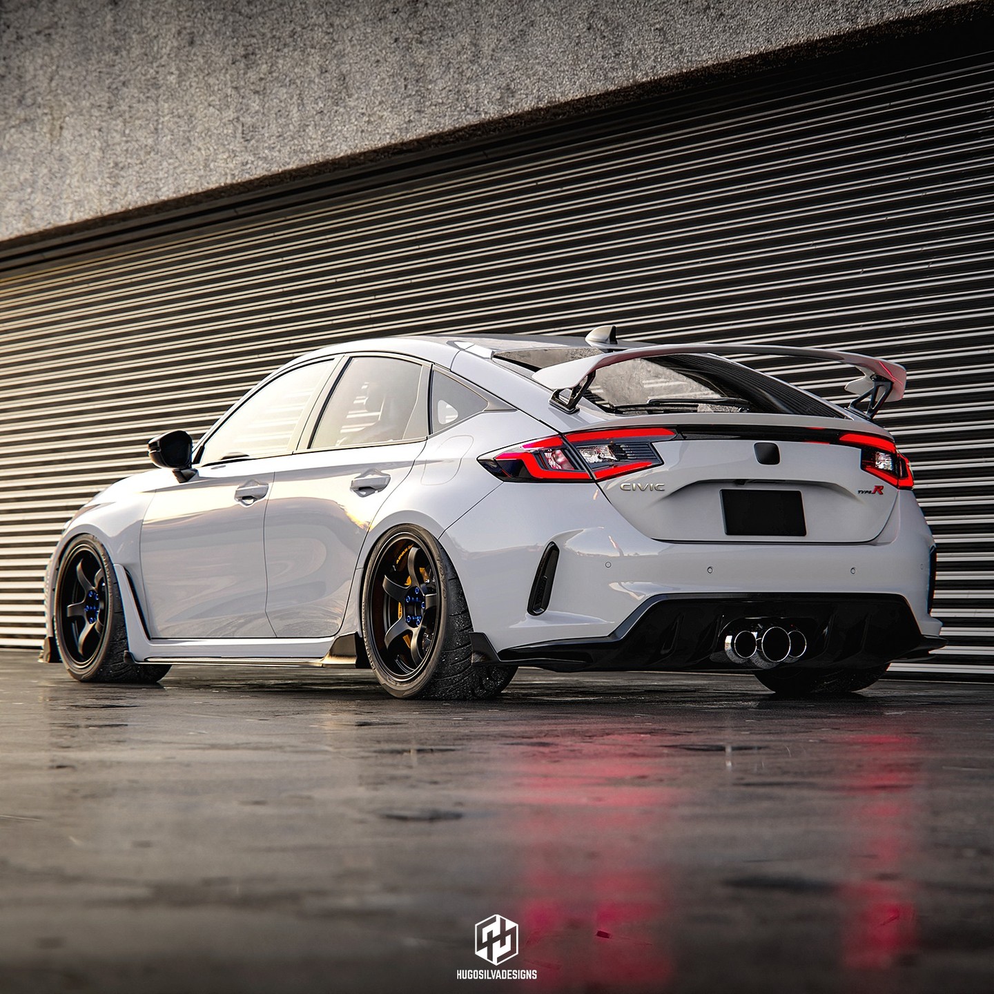 Custom 2020 Honda Civic Type R Gets Widebody Makeover