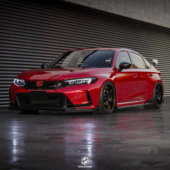 2023 Honda Civic Type R Gets NearInstant Widebody Digital Makeover