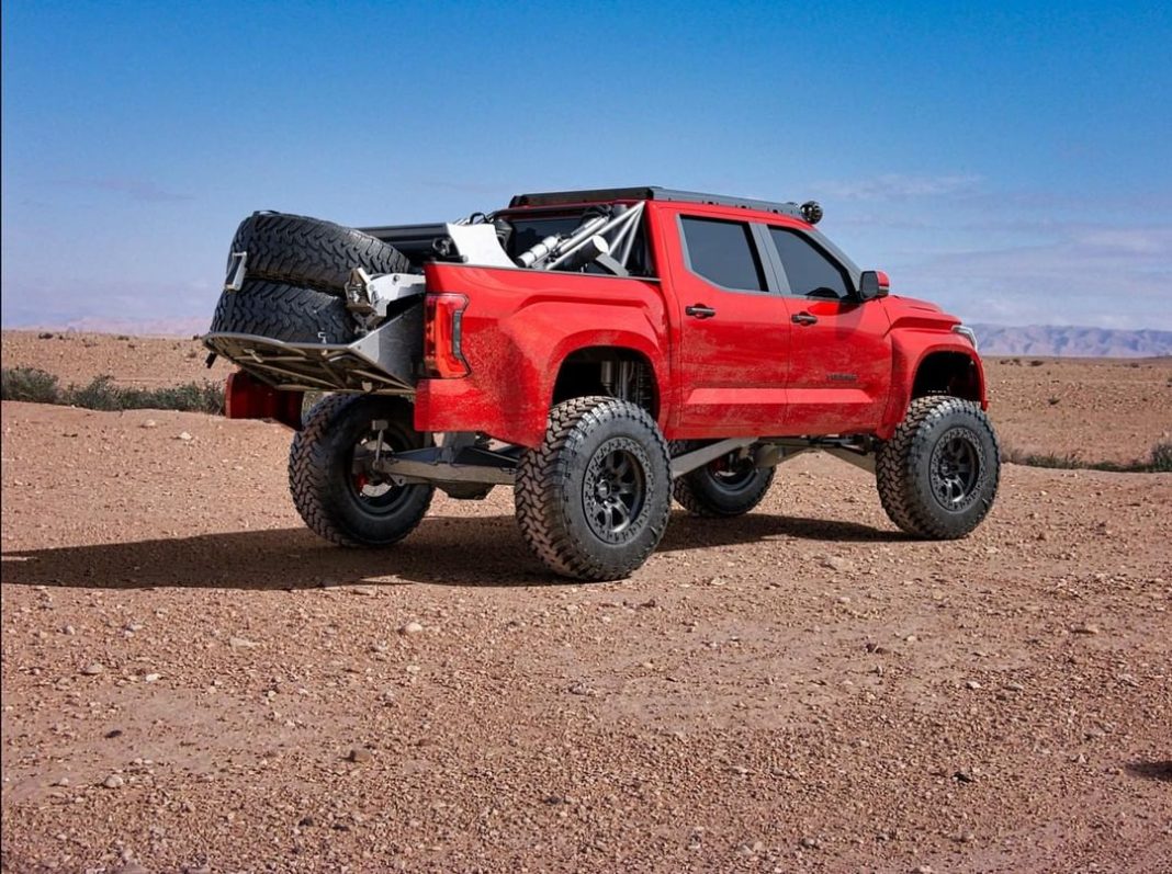 2023 Toyota Tundra TRD Desert Truck Unofficially Stands Up to Raptor