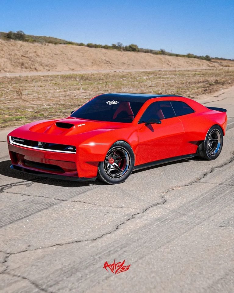 2024 Dodge Charger Banshee With Widebody and EV Blower Tech Marks