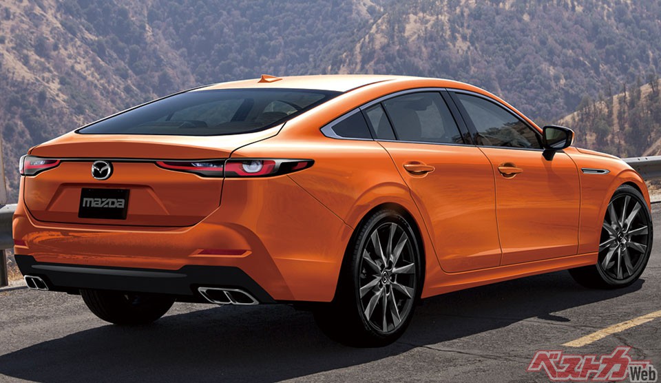 2024 Mazda6 Sedan With RWD Platform Could Debut This Year 3.3L Diesel