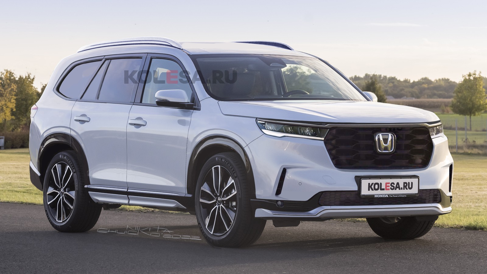 2023 Honda Pilot Design Revealed in Realistic Rendering, Is a Bigger