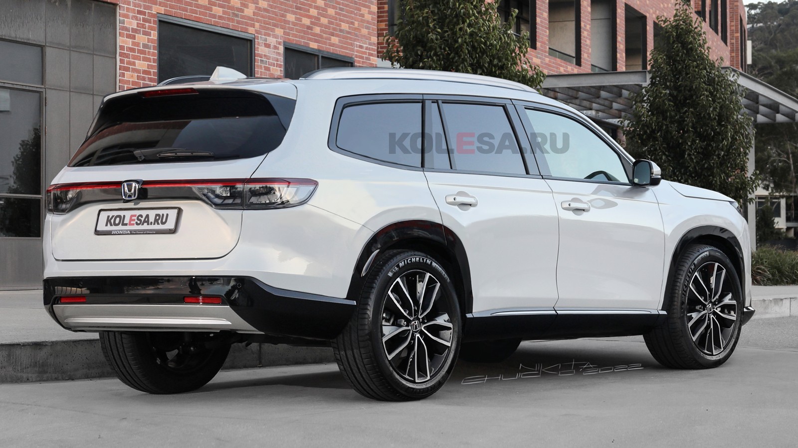2023 Honda Pilot Design Revealed in Realistic Rendering, Is a Bigger