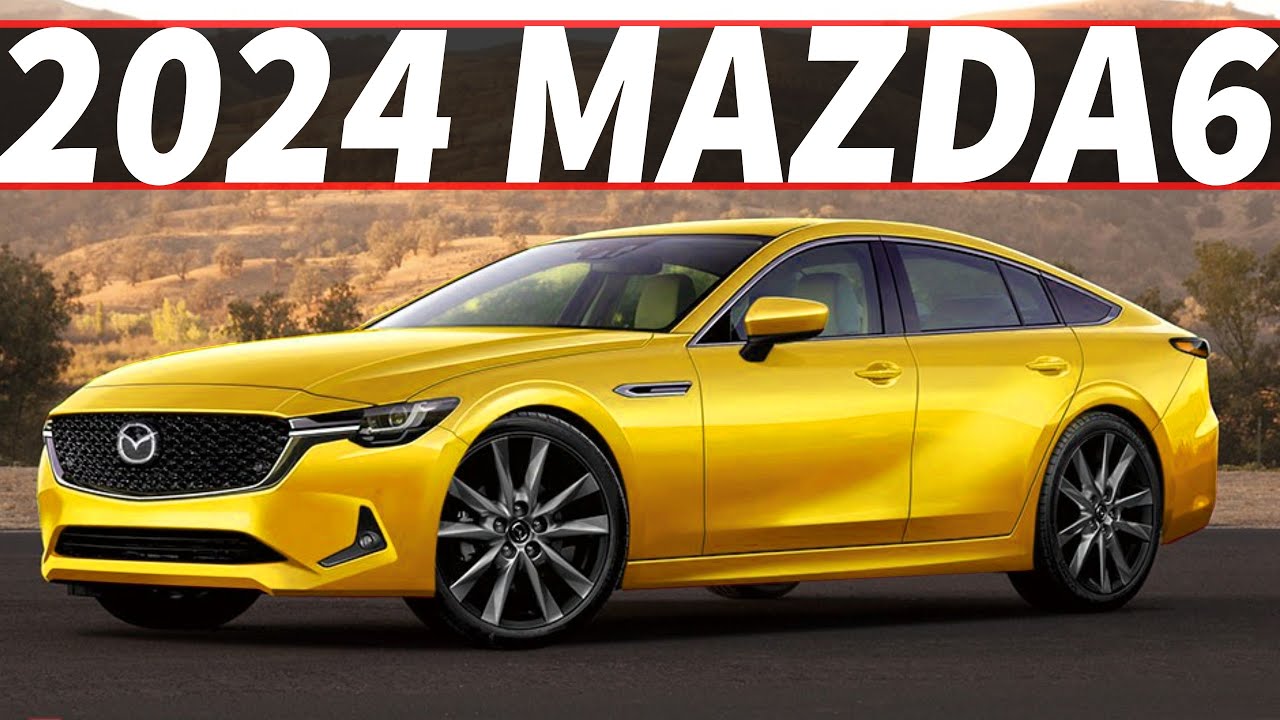 2024 Mazda6 Sedan With RWD Platform Could Debut This Year 3.3L Diesel