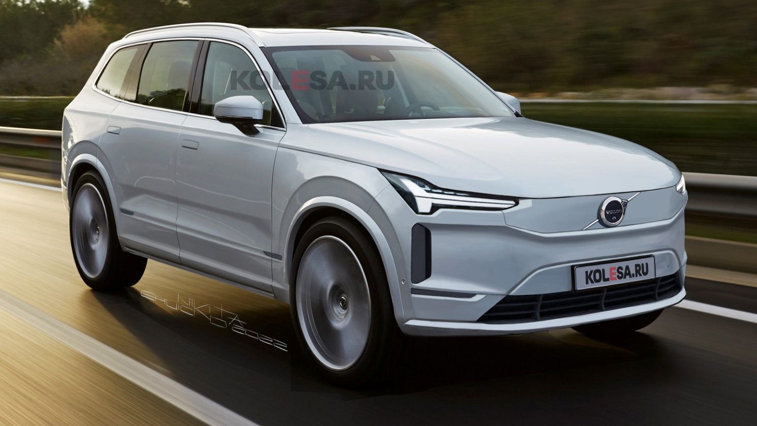 2024 Volvo XC90 Shows Sleek NextGen Design in Realistic Renderings of