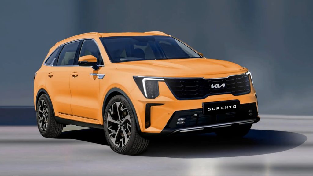 2025 Kia Sorento Refresh Looks Radically Different in Fresh Rendering