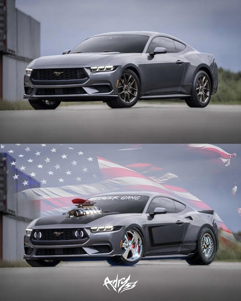 Supercharged 2024 Ford Mustang GT Dreams of SEMA Stardom