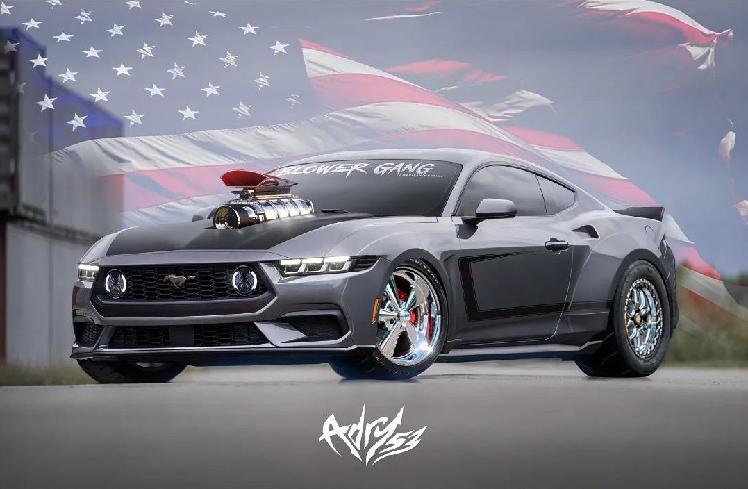 Supercharged 2024 Ford Mustang GT Dreams of SEMA Stardom