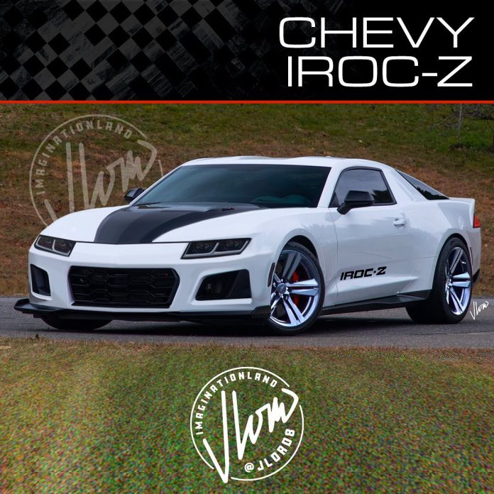 2024 Chevrolet Camaro IROCZL1 Says Goodbye in ThirdGen Digital Clothing