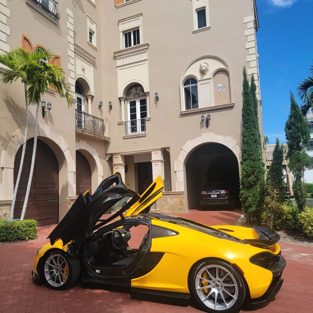 McLaren P1 Flooded and Pulled Through Garage by Hurricane Ian