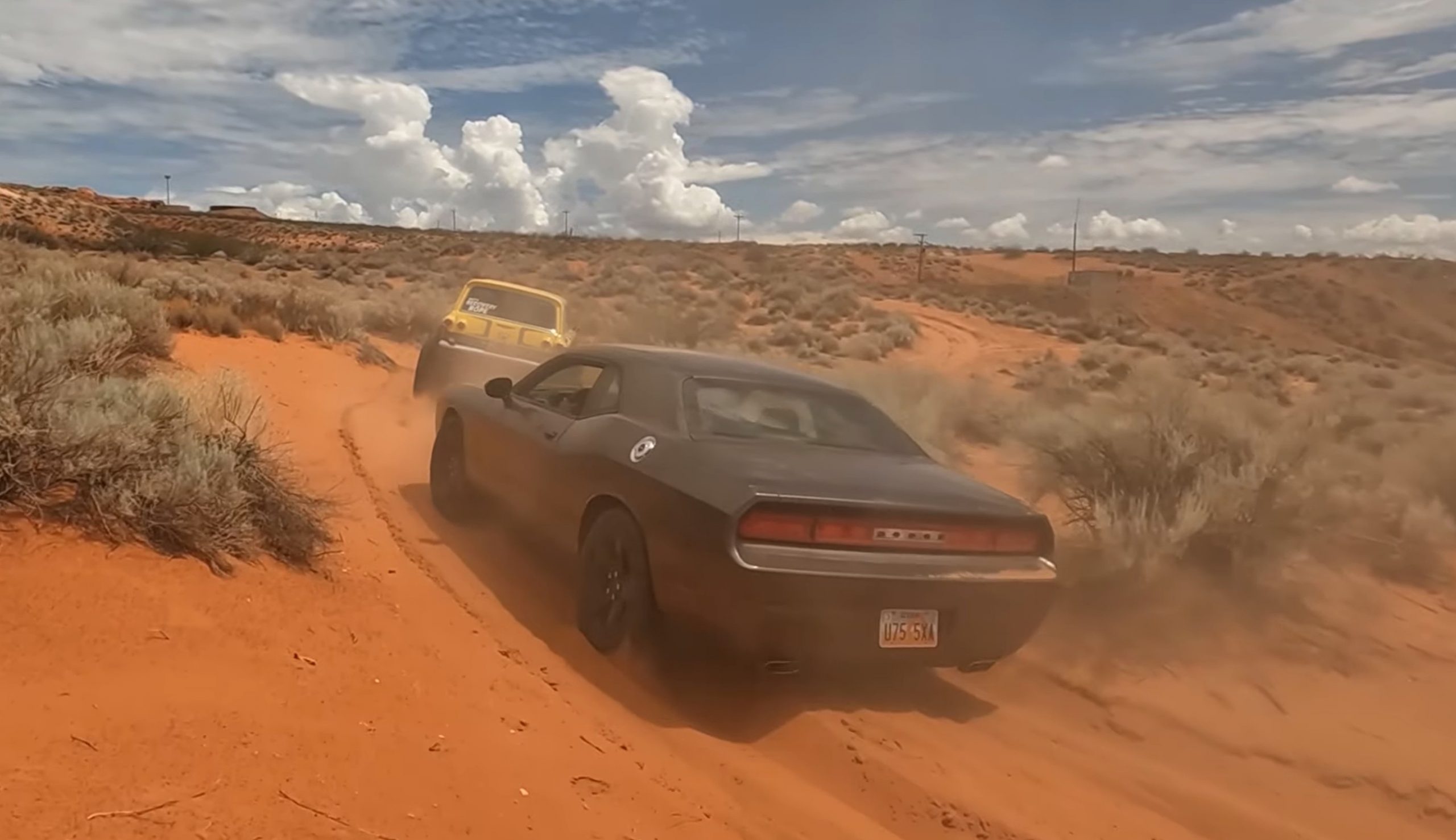 Dodge Challenger Gets Stuck Off-Roading, Stabbed Radiator Doesn't Help ...