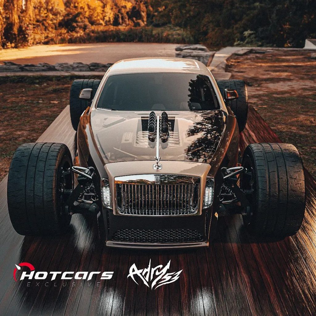 RollsRoyce Wraith Hot Rod Is the Digital Thing Millionaires Didn't Know They Needed
