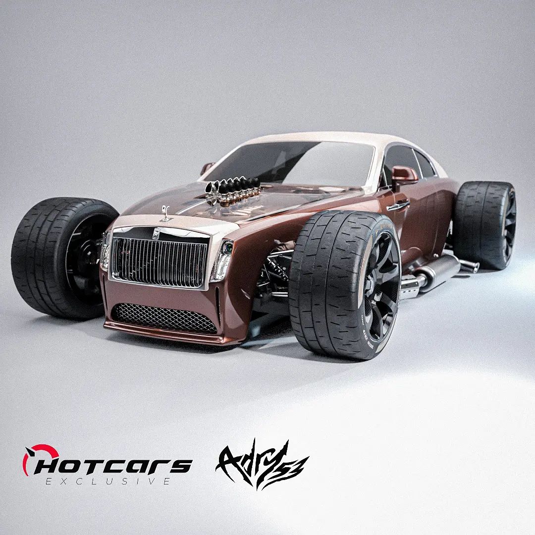An idea gone wrong Hot Rod Rolls Royce  Model Cars  Model Cars Magazine  Forum