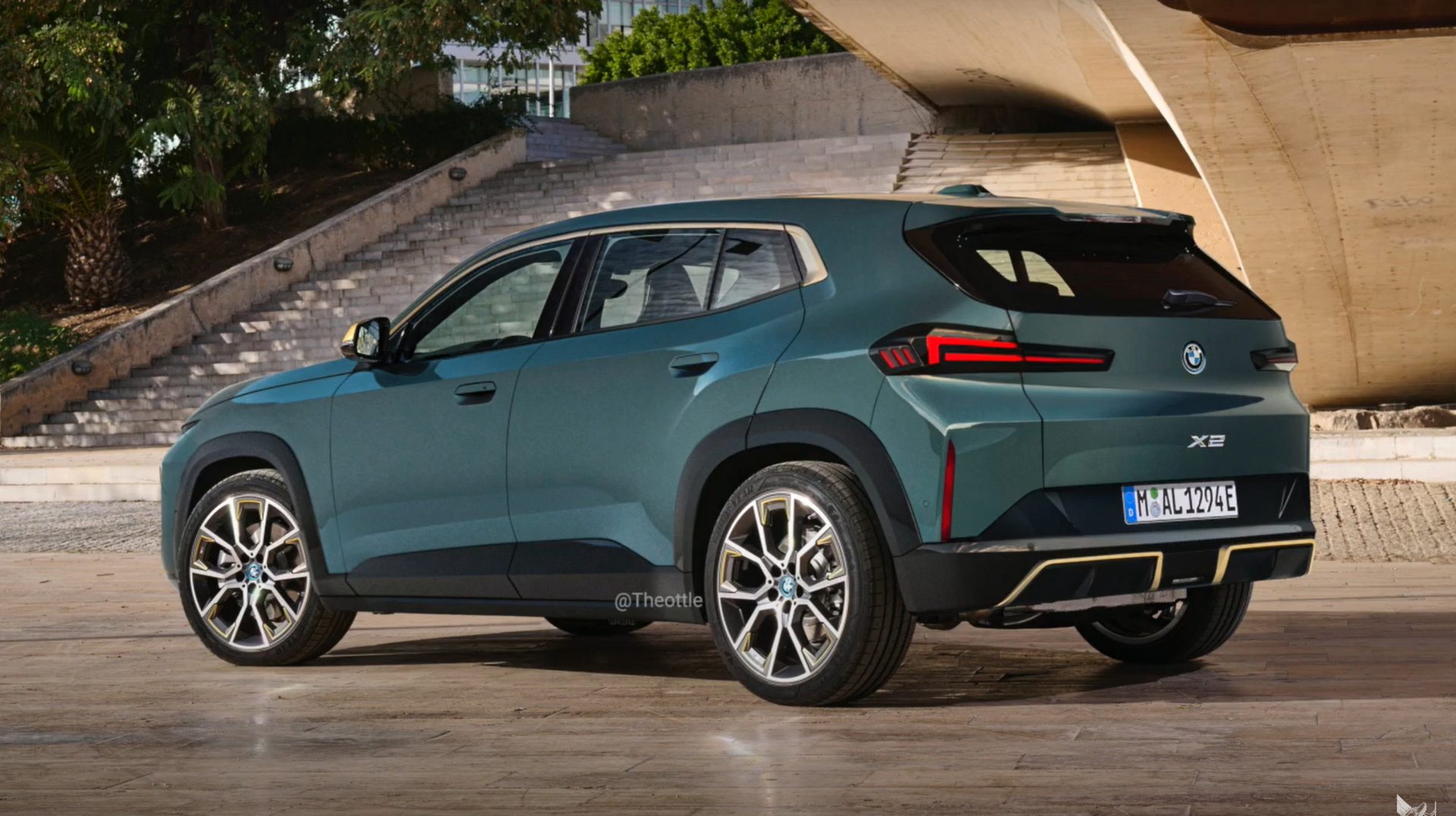Next-Gen 2024 BMW X2 (U10) Adopts Baby XM Look in YouTube Artist Rendering