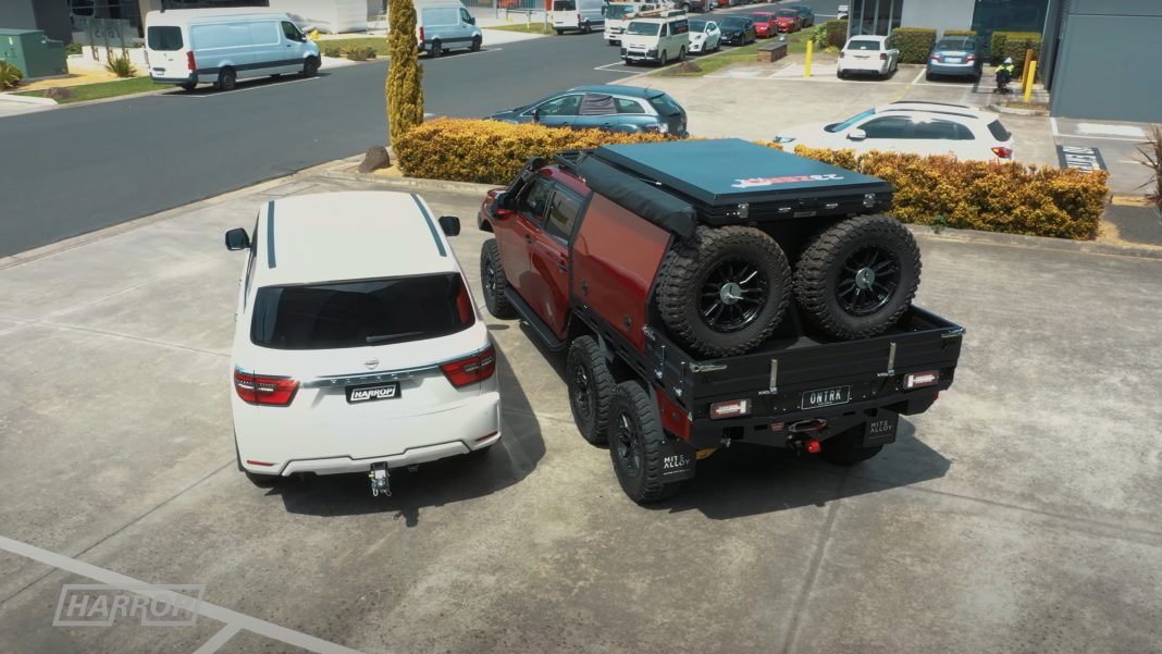 First Y62 Nissan Patrol/Armada 6x6 Emerges as Supercharged Camper in