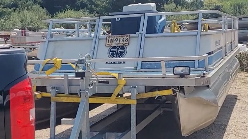 This Guy Built a Jet Engine Pontoon Boat Using a Turbojet From a US